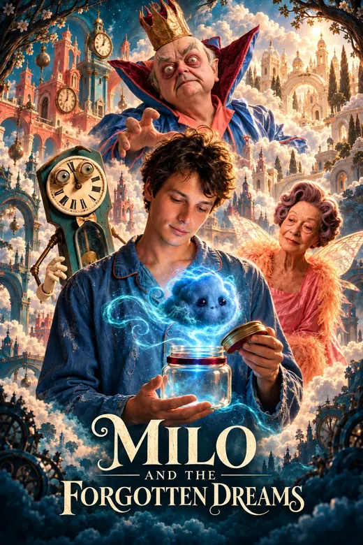 Poster for Milo and the forgetten dreams