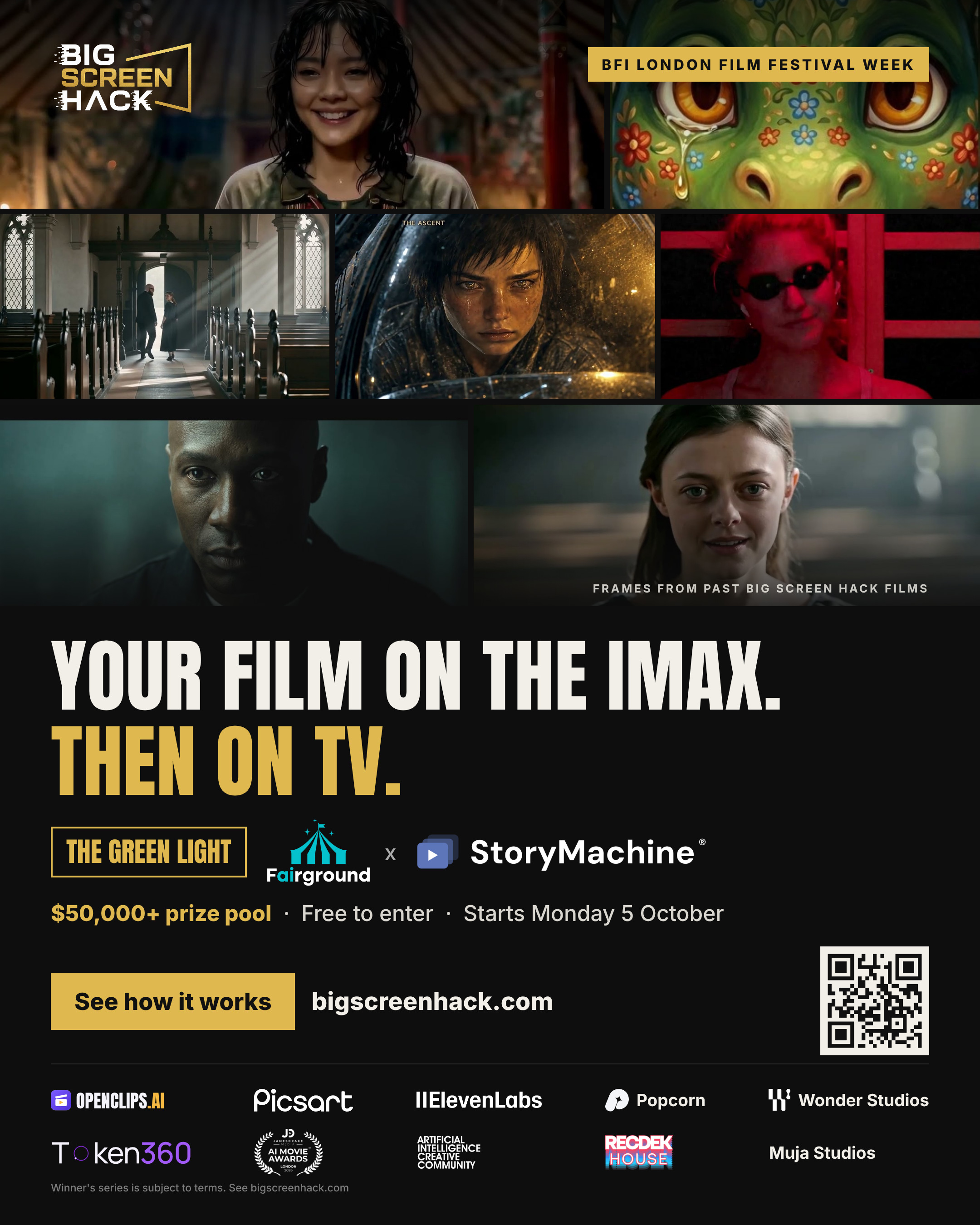Your film on the IMAX, Feed 4:5