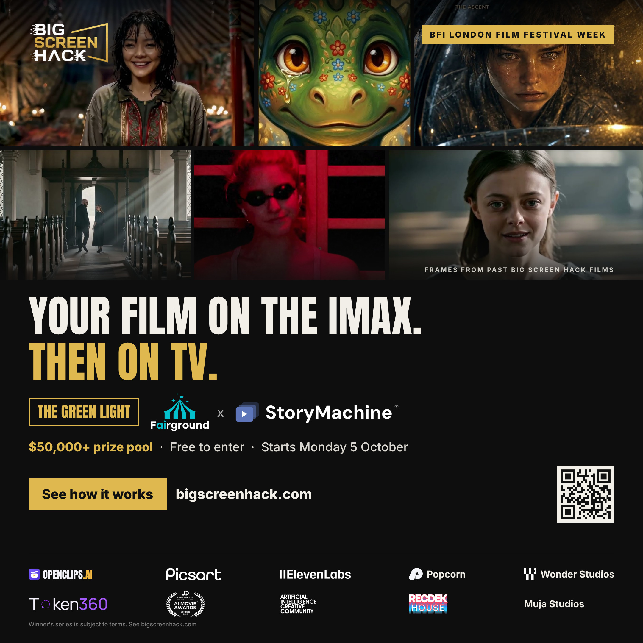 Your film on the IMAX, Square