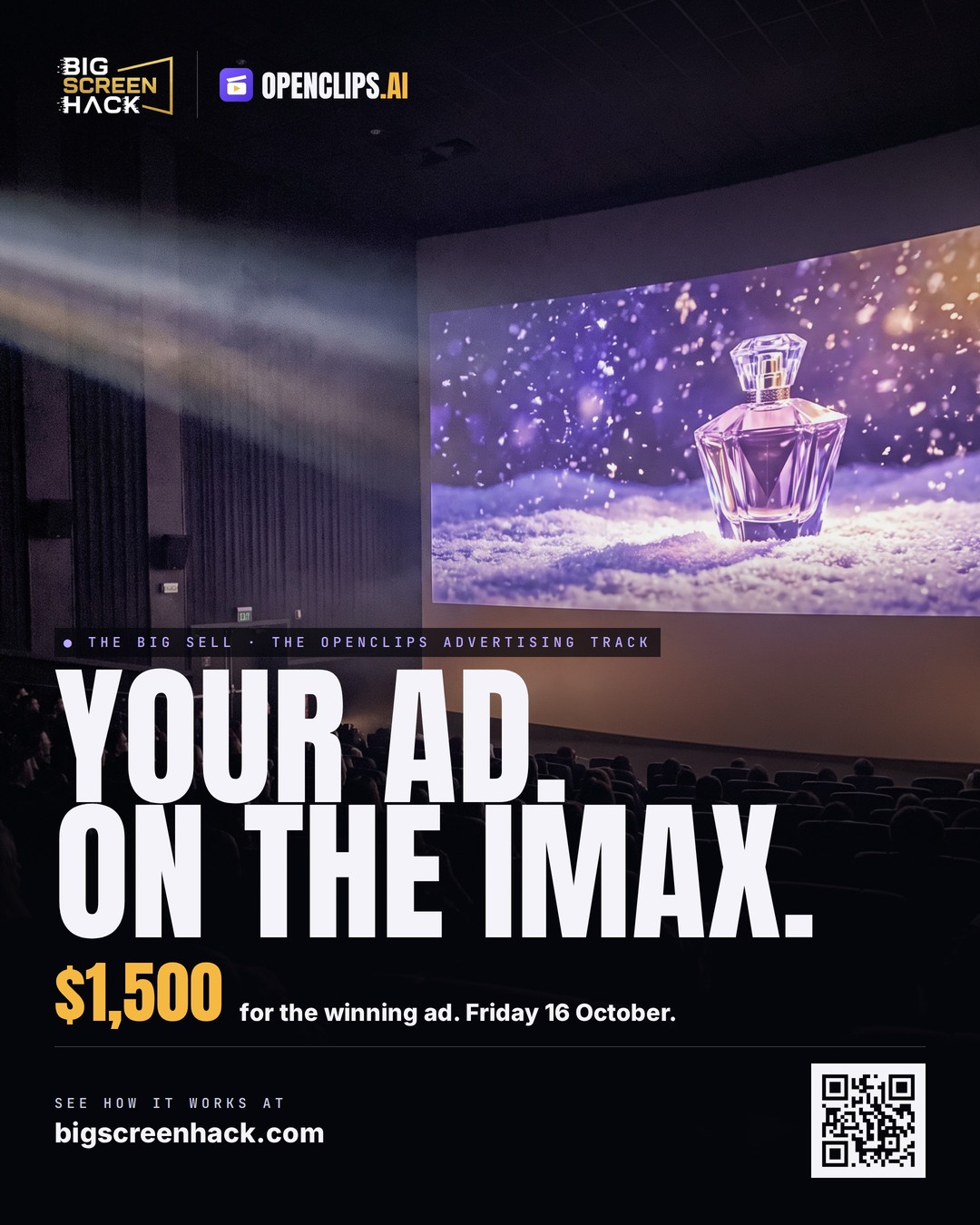The Big Sell · Your ad on the IMAX, Feed 4:5